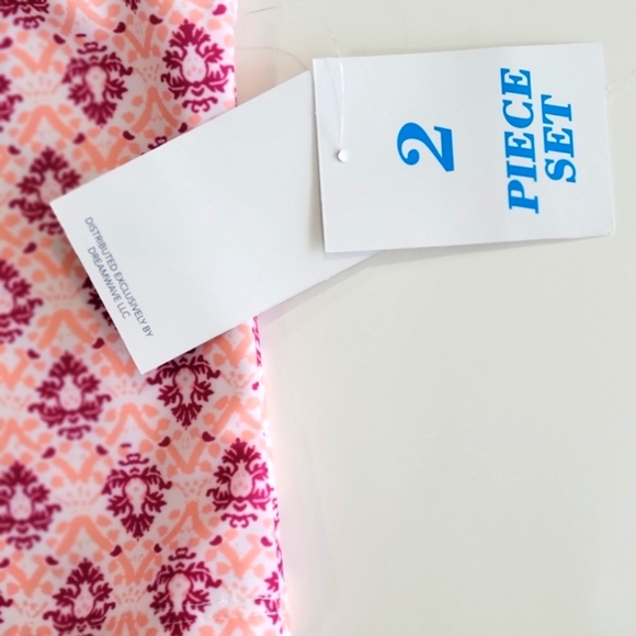 AQUA ET SOL Big Girl Pink Tankini Set - Picture 7 of 14